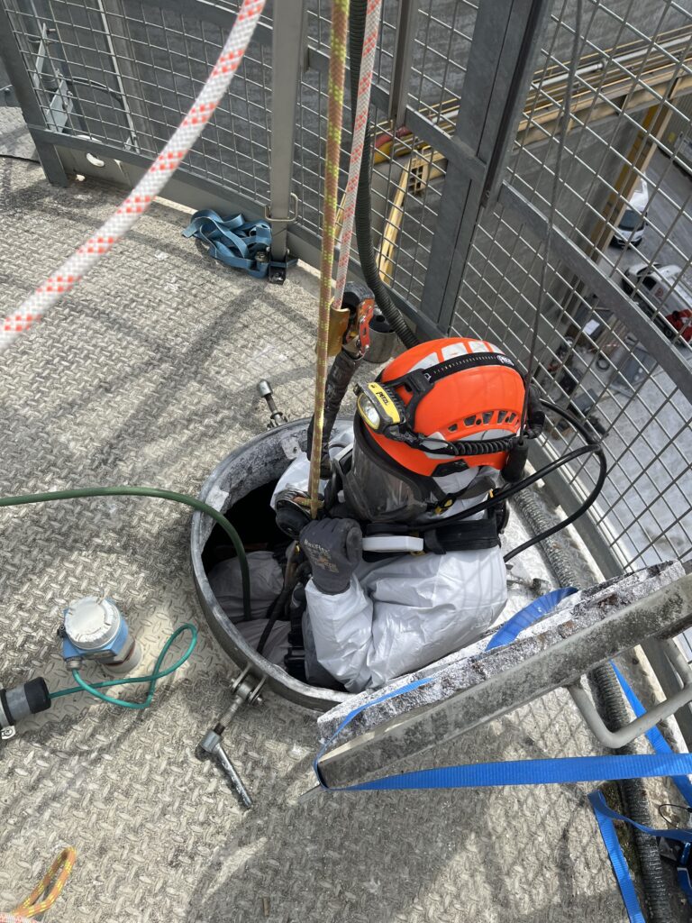 Travaux en milieu confiné