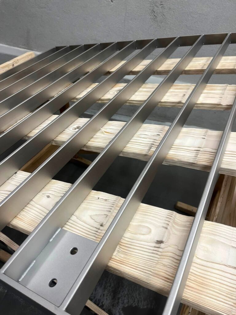 Microbillage de barrière en inox