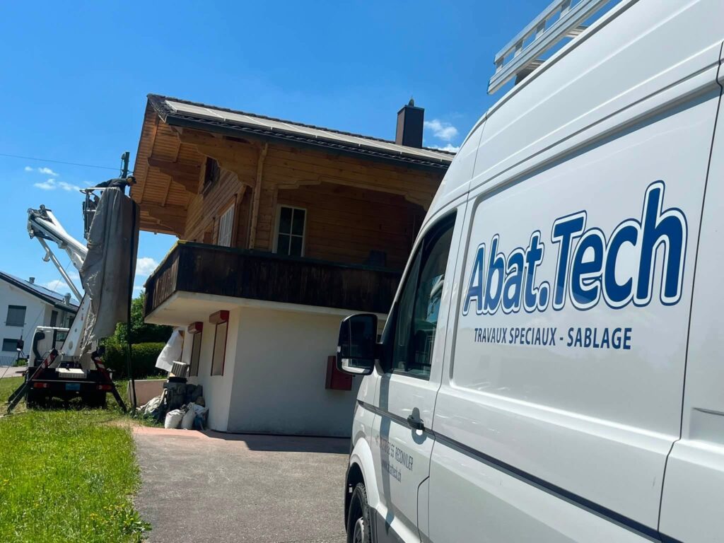 Rénovation d&rsquo;un chalet en bois à Loveresse