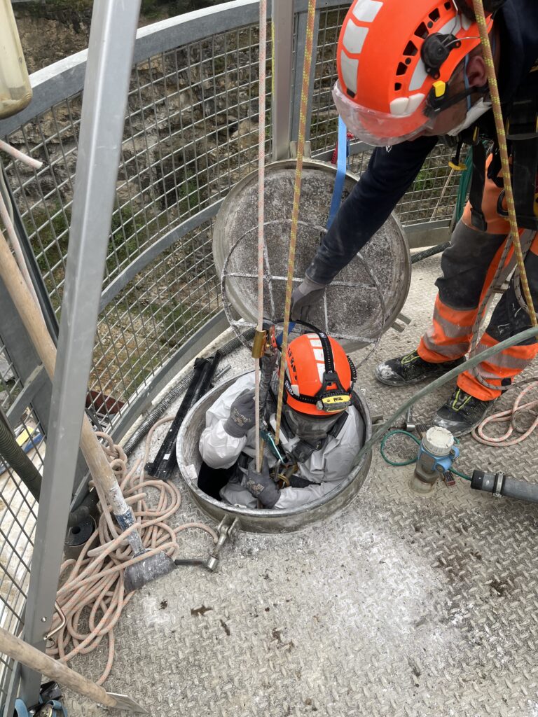 Travaux en milieu confiné
