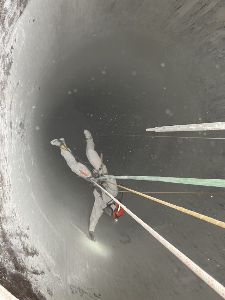Travaux en milieu confiné