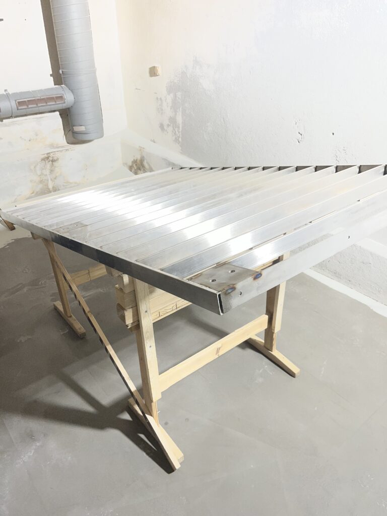 Microbillage de barrière en inox