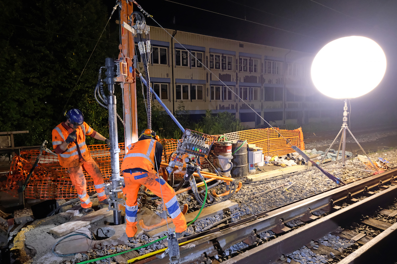 Renforcement d&rsquo;un pont CFF