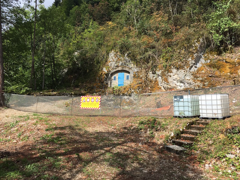 Mesure de protection contre les chutes de pierre