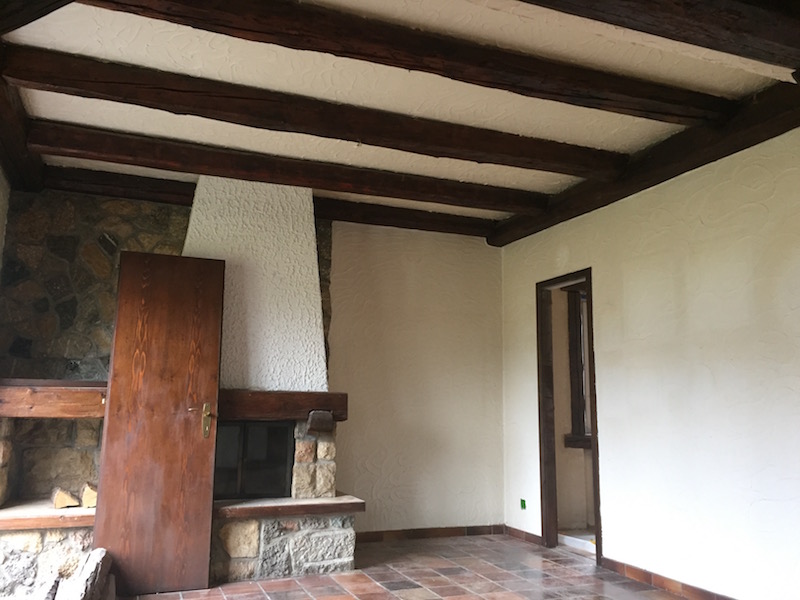 Aérogommage dans un appartement