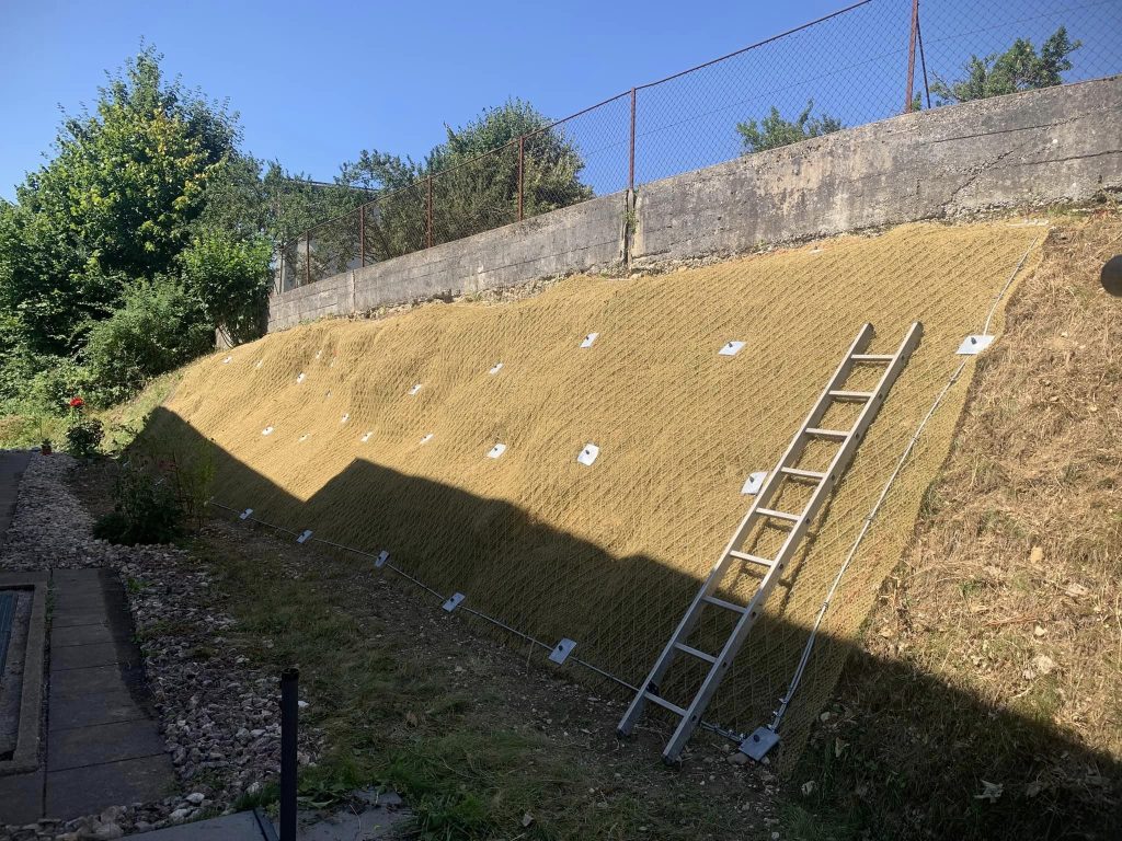 Stabilisation d&rsquo;un talus