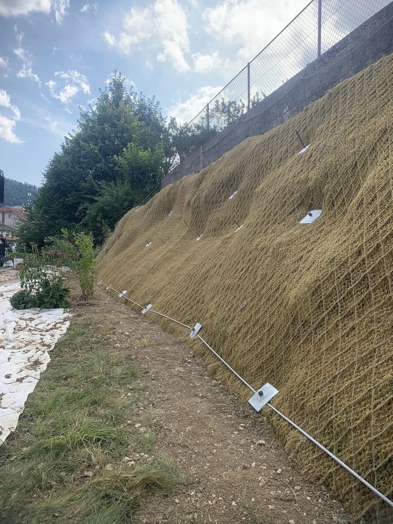 Stabilisation d&rsquo;un talus