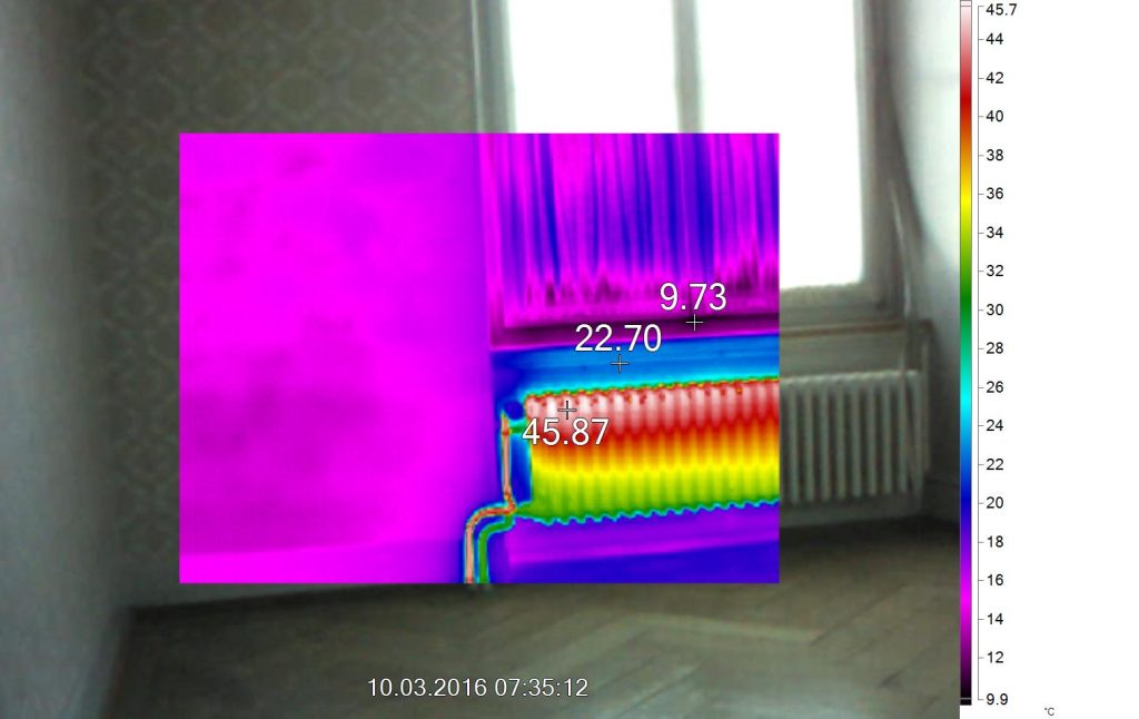 Thermographie en bâtiment